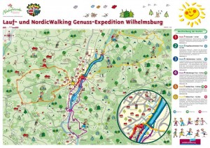 Lauf und Nordic Walking Routen Wilhelmsburg