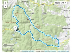 Teichrunde MTB Plan